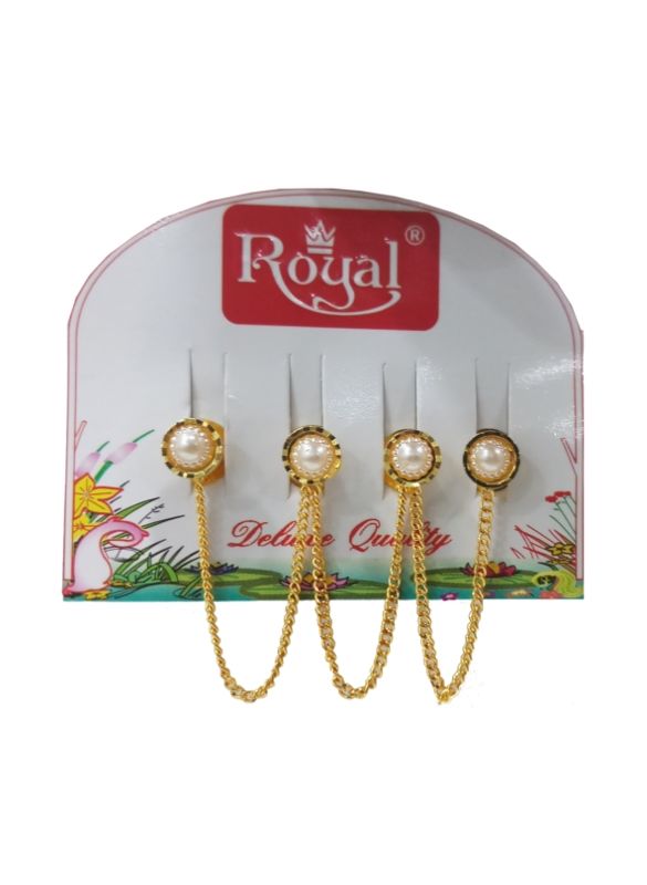 Jhubba Kurta Buttons Set Of Four