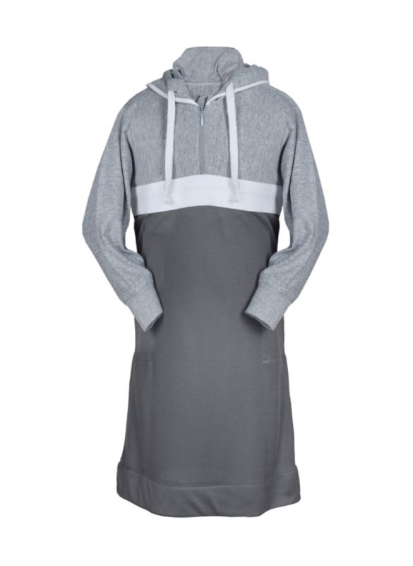 Dry Fitter Light Grey And Dark Grey Kids Thobe