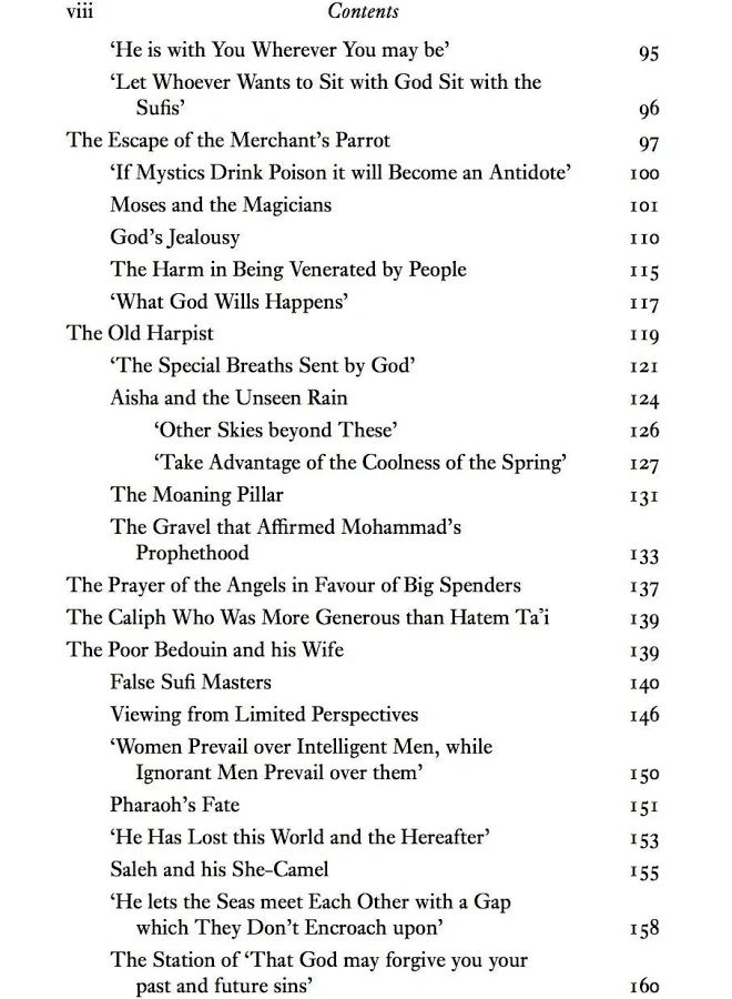 The Masnavi, Book One