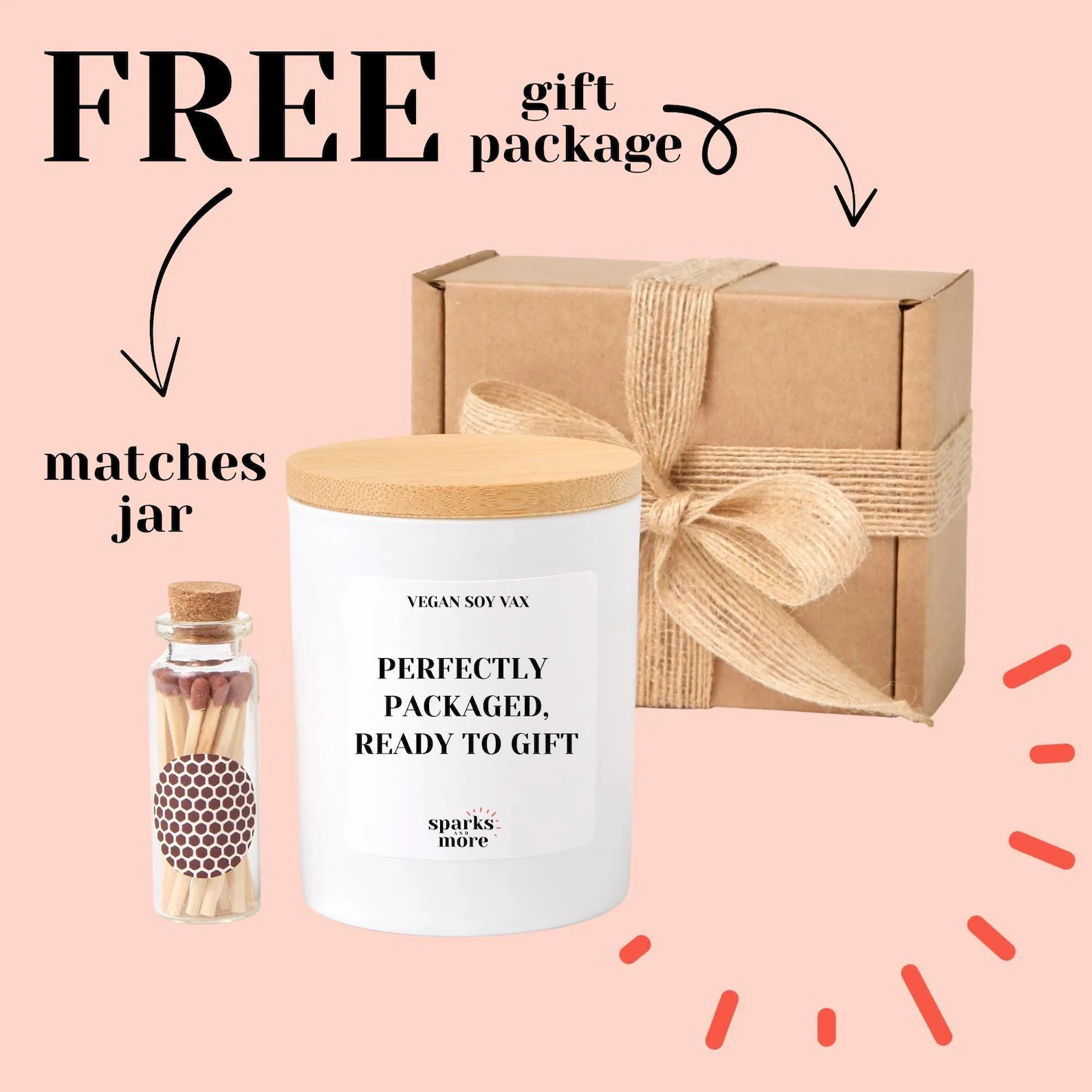 Ramadan Mubarak Candle, Personalized Islamic Gift, Soy Candle with Gift Box for Muslim Family