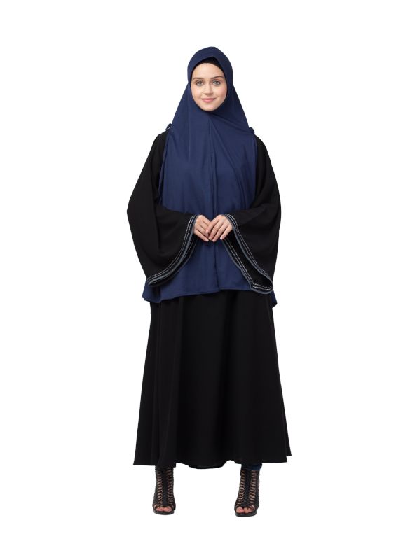 Buttons At Shoulder Malaysian Hijab