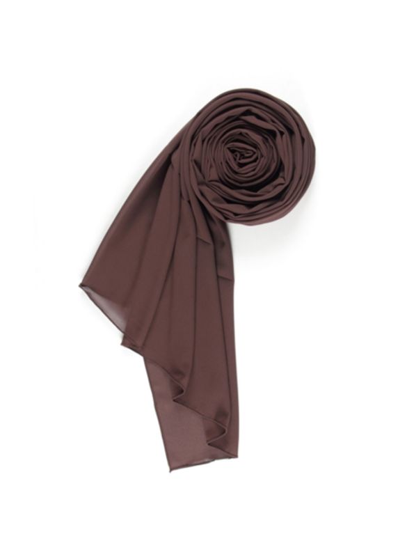 Cocoa Brown Heavy Georgette Hijab