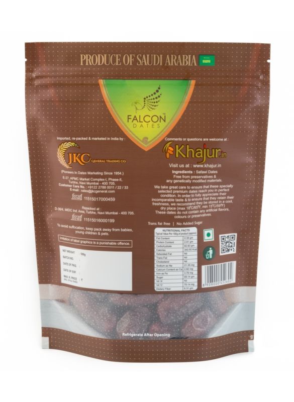 Falcon Safawi Seeded Dates Pouch 500g