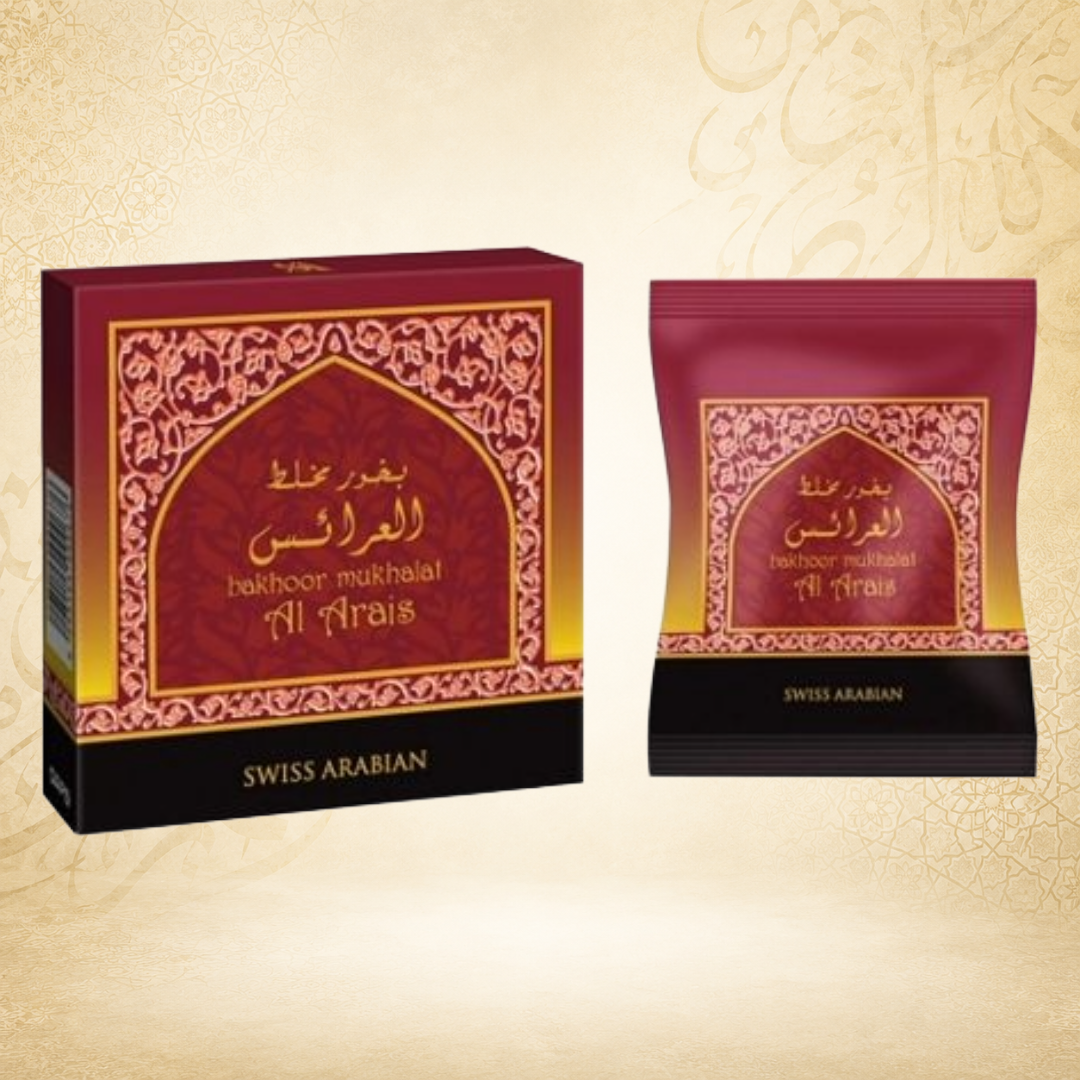 Swiss Arabian Mukhalat Al Arais Bakhoor 40g Incense