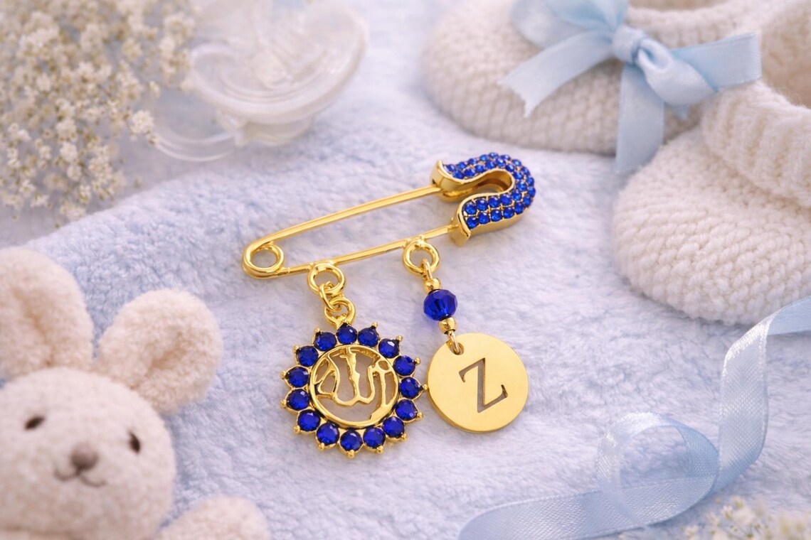 Muslim baby gift pin