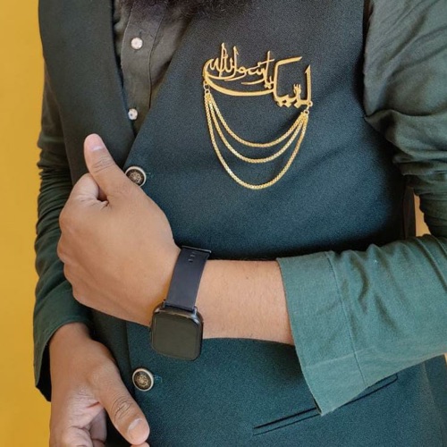 Labbaik Ya Rasulallah brooches