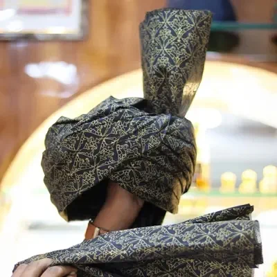 Qadri Amama Black And Gold