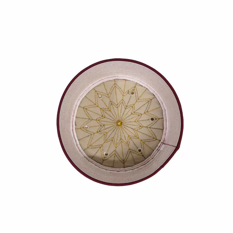 Sarikhane Children's Imam Turban | White Fabric with Burgundy Cap | Ready-to-Wear Islamic Headwear for Kids