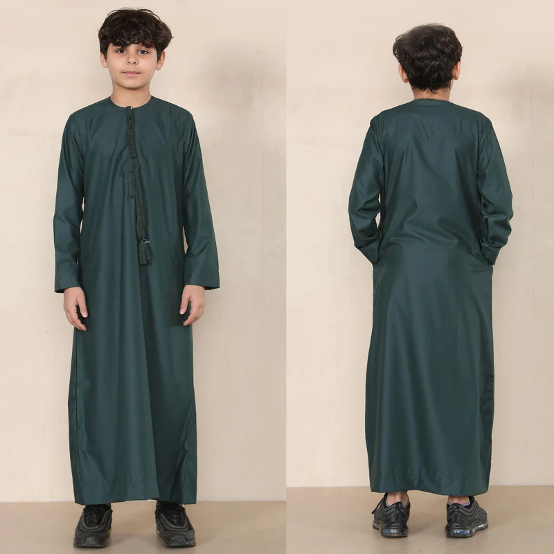 Premium Kids Omani Emirati Saudi Thobe | Jubba Kandura for Boys