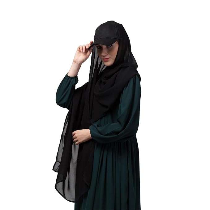2-in-1 Ready to Wear Muslim Hijab Cap for Women | Instant Hijab