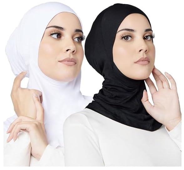 Women's Hijab Underscarf Cap with Full Neck Coverage