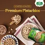Premium Roasted & Salted Pistachios 200g | Crunchy Pista | Rich in Protein, Phosphorus & Dietary Fibre | Healthy Snack