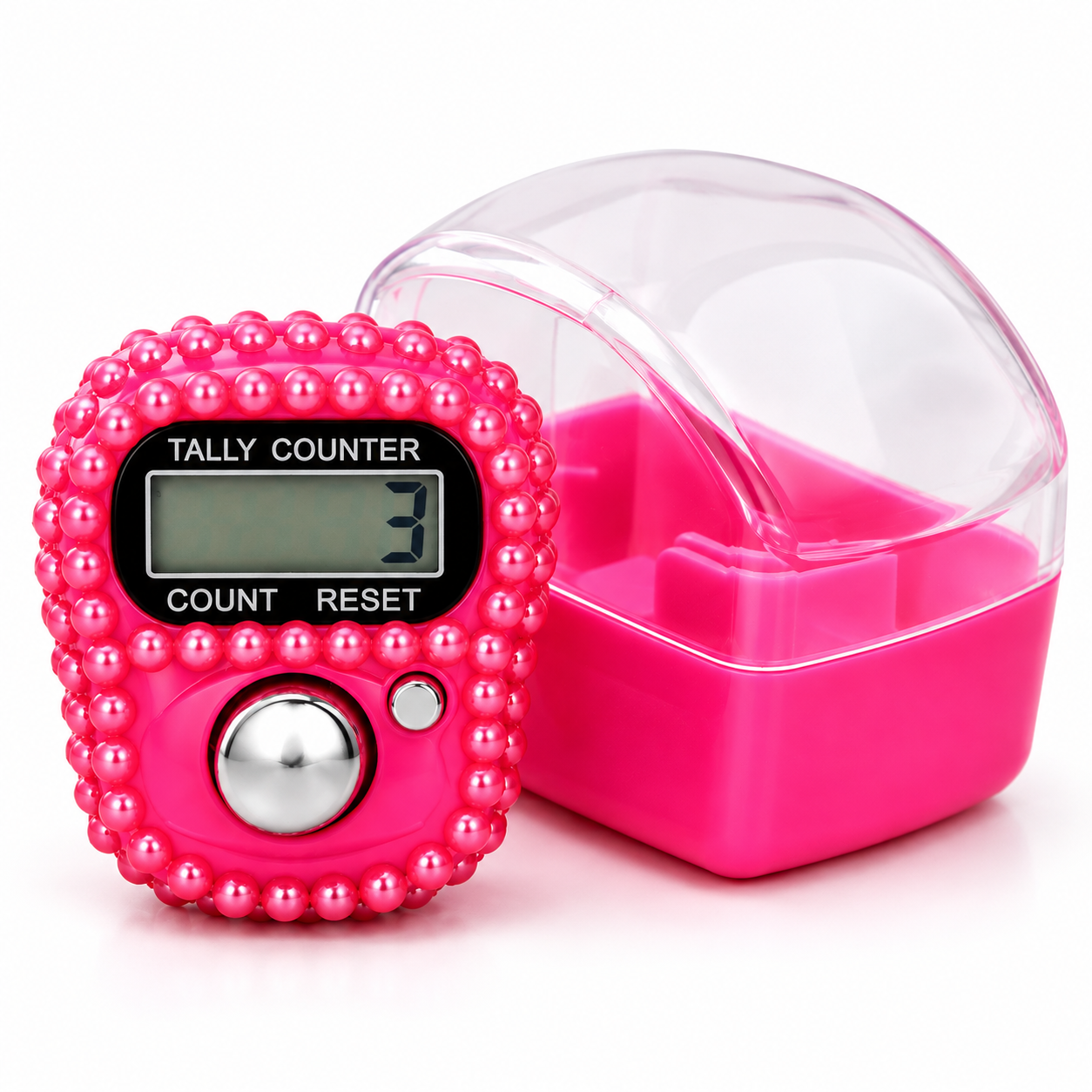 LED Display Finger Tasbeeh Counter for Zikr & Prayer